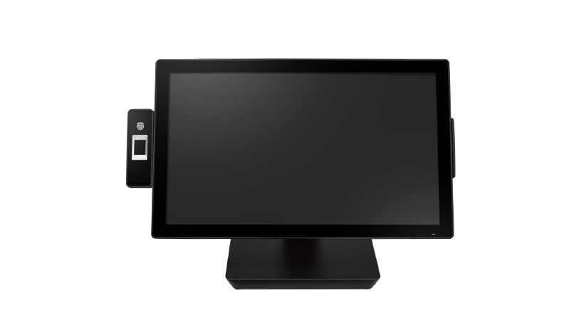 15.6 Ultra-Slim POS Terminal with 11th Gen Intel<sup>®</sup> Core™ i3-1115G4E, 8GB RAM, 256GB SSD, FHD, Black with Stand